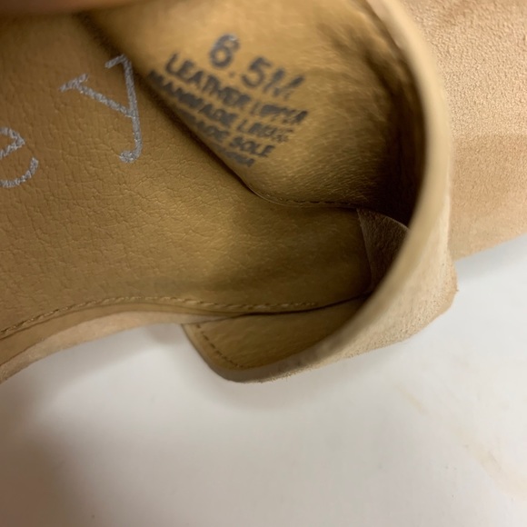 Copper Key Shoes Copper Key Hightide Tan Suede Ankle Strap